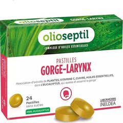 Olioseptil Garganta-Laringe 24 comprimidos
