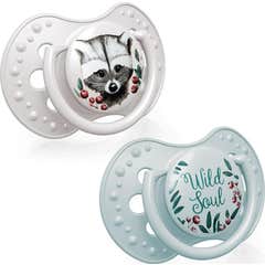 Lovi Silicone Dynamic Soother Wild Soul Boy 2 unid.
