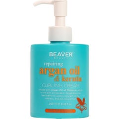 Beaver Argan Oil & Keratin Creme de Caracóis 250 ml