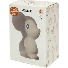 Tutete Mollie The Mouse Mordedor Chocalho de Goma 1 Unidade