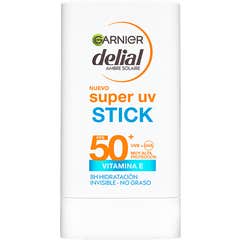 Garnier Delial Super UV Stick Invisível Hidratante SPF50+ 18 g