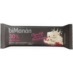 biManán BeFit Barra Chocolate Branco com Mirtilo 35g