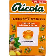 Ricola Doce Gengibre Hortelã Laranja 50 gr