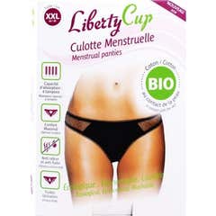 Liberty Cup Braguita Menstrual Algodón Bio Plumetis XXL 3uds