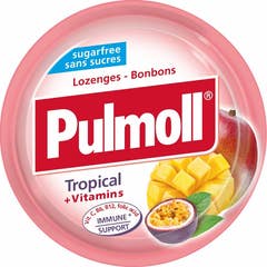 Pulmoll Bonbons Tropical + Vitamins 45g