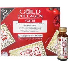 Tratamento Gold Collagen Forte Pack 30 ampolas