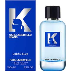Karl Lagerfeld Jeans Urban Blue Homem Eau de Toilette 100 ml