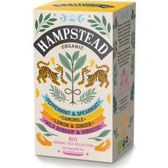Hampstead Tea Pack Herbal Selection Bio 20 Unidades