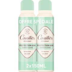 Cavaillès Desodorante Proteção 48H Spray Amêndoa em Flor 2x150 ml