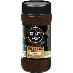 Destination Café Solúvel Pequeno-Almoço Bio 100g