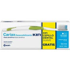 Creme Dental Desensibilizante Cariax + Escova Macia 125ml