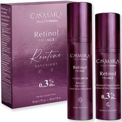 Casmara Pack Retinol ProAge Routine Dia & Noite 0,3% 50ml + 30ml