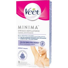 Veet Tiras Hipoalergénicas para las Axilas 16uds