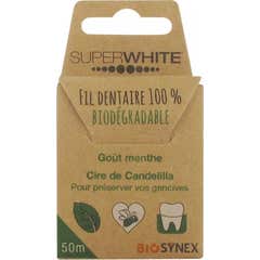 Superwhite Hilo Dental Bio Sabor Menta 50m 1ud