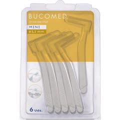 Normon Bucomed Interdental Mini Escova 1.1Mm 6 Unidades