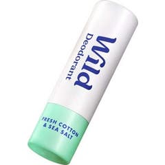 Wild Desodorizante Natural Mini Algodão Fresco Sal Marinho 16 gr