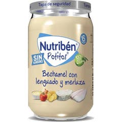 Nutriben Puré Béchamel com Linguado e Pescada 235 gr