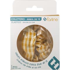 Farline Elástico para Cabelo Árvore do Chá Bege 1 unid.