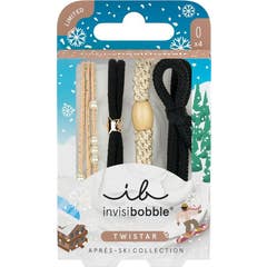 Invisibobble Twistar Après Ski Collection Elásticos 4 Unidades