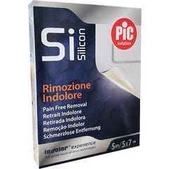 Pic Solution Almofada Adesiva de Silicone Pós-Operatória 5x7cm 5uds