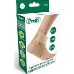 Peeth Ligadura Tornozelo Tamanho Médio Bege 1 Unidade
