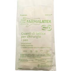 Med's Farmalatex Guantes Talla 8,5 1 Par