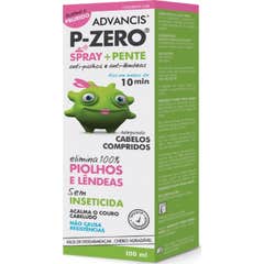 Advancis P-Zero Kit Spray + Pente Anti-piolhos 100ml