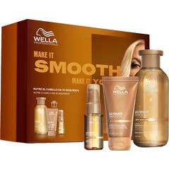 Wella Ultimate Smooth Pack Champô + Máscara + Sérum