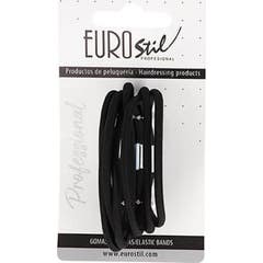 Eurostil Gomas Gruesas Negro 8uds