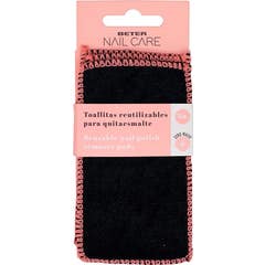 Beter Lenços Removedores Verniz Reutilizáveis 3 Unidades