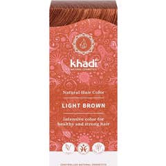 Khadi Light Brown Dye 100% Veget 100g