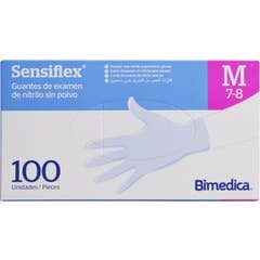 Sensiflex Guante Nitrilo Sin Polvo Talla M 100uds