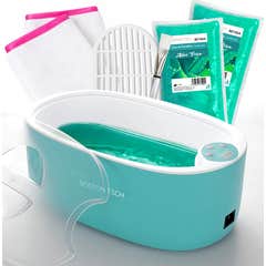 Boston Tech ParaffinLux Banho de Parafina para Mãos 5L Com Cera Verde