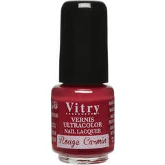 Vitry Mini Verniz Vermelho Carmine 4Ml