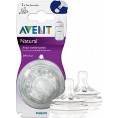 Avent Classic Teats + 2ds de fluxo lento