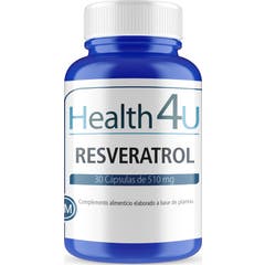 H4U Resveratrol 30 Cápsulas de 510 mg