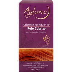 Ayluna Colorante Vegetal 40 Rojo Cobrizo 100g