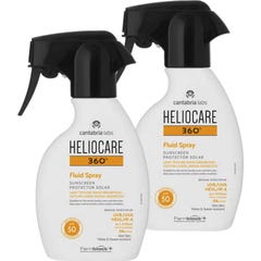 Heliocare Pack 360º Fluid Spray SPF50  2x 250ml