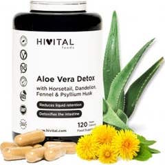 Hivital Aloe Vera Detox 120 Cápsulas Hivital, 120 Cápsulas