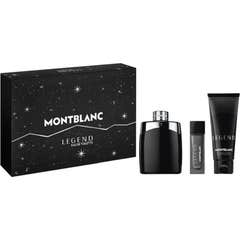 Montblanc Legend Conjunto Eau de Toilette 100 ml + Mini 7.5 ml + Gel de Duche 100 ml