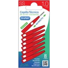 Escova Oratek Interdental Retráctil 1 Mm Blister 8 Unidades