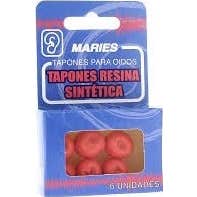 Tampões para os ouvidos Resina Maries 6 U
