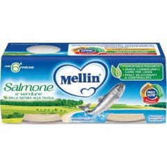 Mellin-Omo.Salmão 2X80G