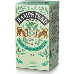 Hampstead Tea Matcha Green Tea Nestle Infusão Bio 20 Saquetas