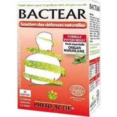 PhytoActive Bactear 45 cápsulas