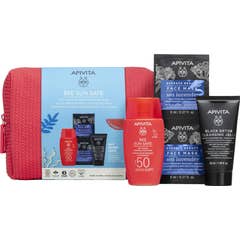 Apivita Bee Sun Safe Pack Dry Touch Invisible Fluid Spf50