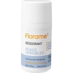 Florame Desodorizante Roll-On Pele Sensível Bio 50ml