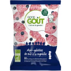 Bom Got Organic Blueberry Rice Mini-Galettes Ds 10 meses 40g