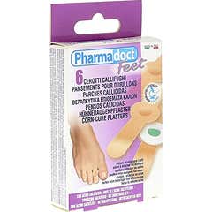 Remendos de Pés Pharmadoct Callicidas 6U