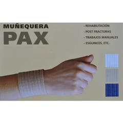 Pax azul velcro distintivo 1ud